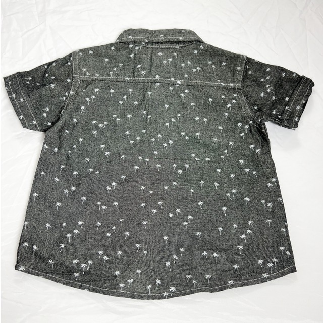 【Calvin Klein】シャツ＆パンツ（ヤシの木・半袖）ブランド　出産祝い　親子コーデ　お誕生日