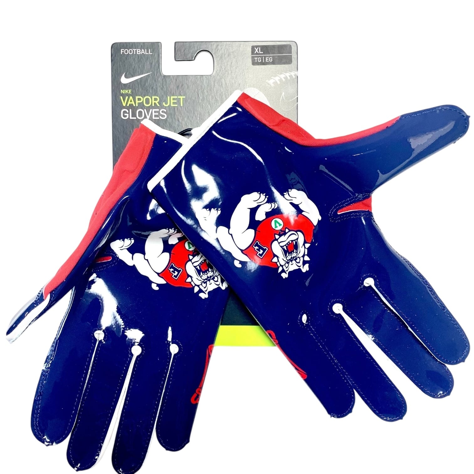 XL】NIKE VAPOR JET 5.0 カリフォルニア州立フレズノ校 アメフト