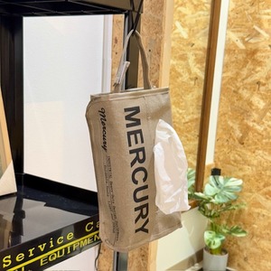 【Mercury】マーキュリー キャンバスティッシュボックスカバー ☆