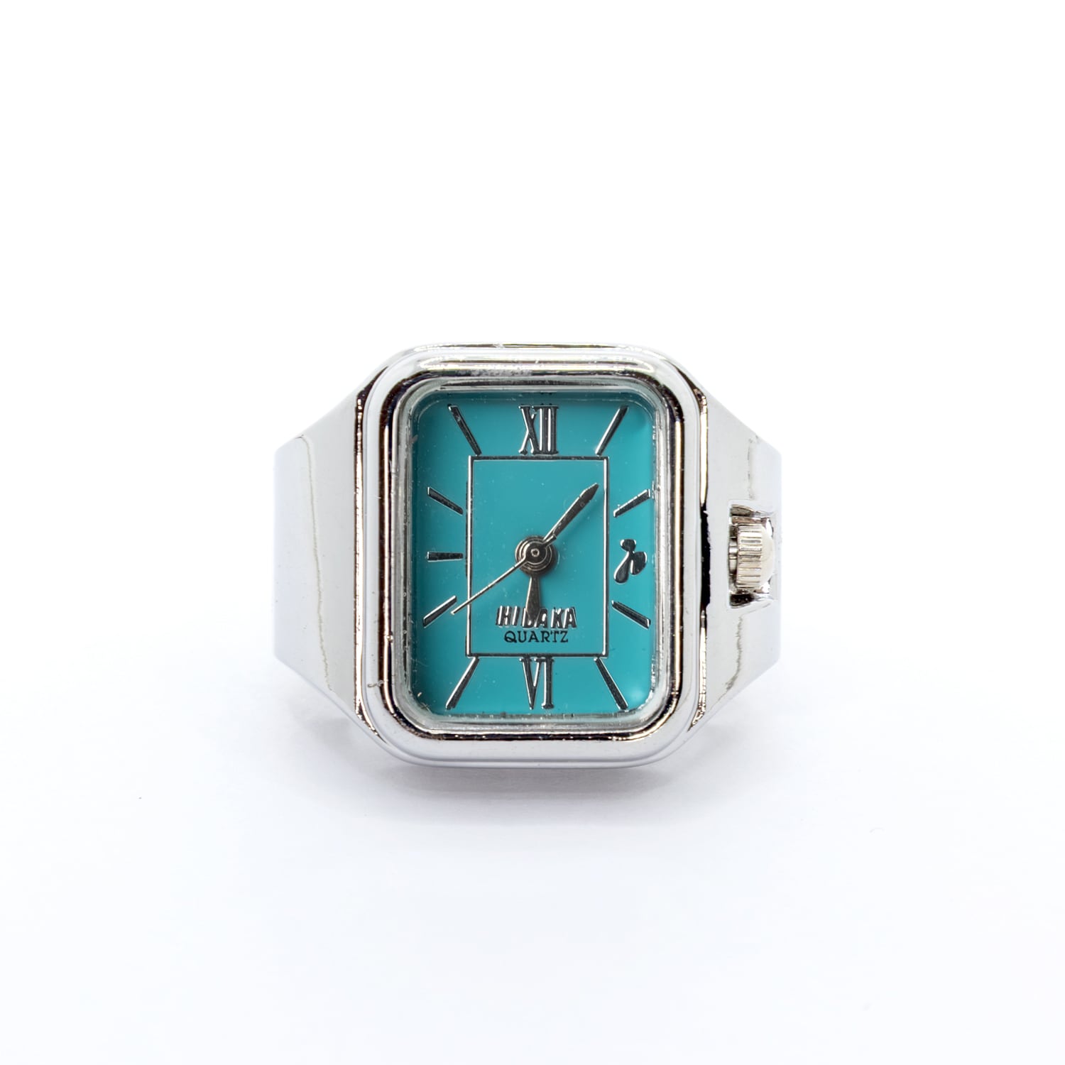 HIDAKA 26AW LEGACY RING WATCH (SILVER/T-BLUE)