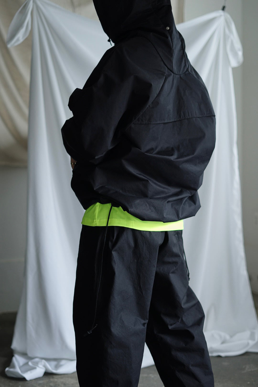 TUKI - 原田服飾研究所 - ANORAK PARKA / BLACK | Brownie