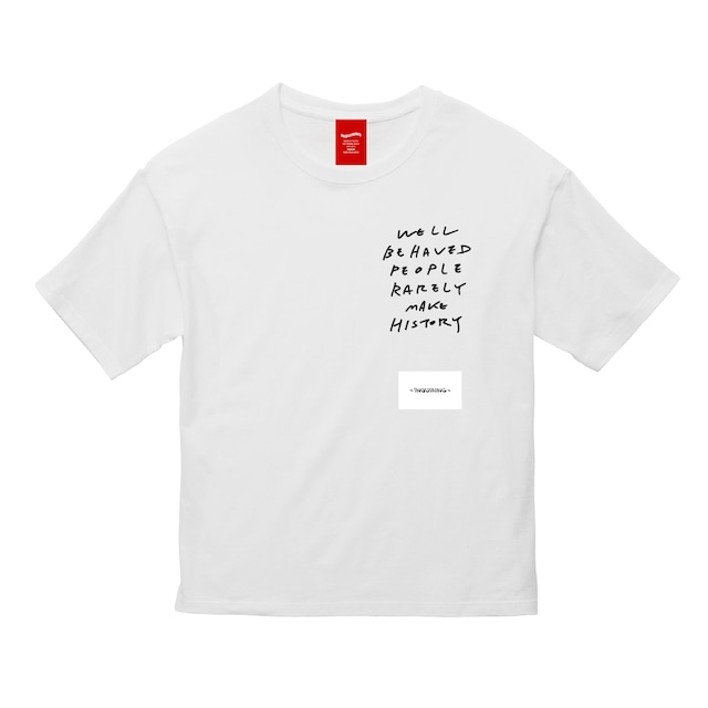 OVER SILHOUETTE T-SHIRT WHITE