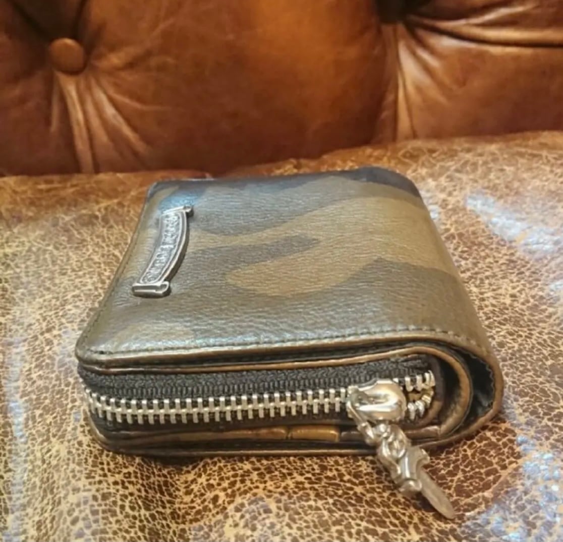 CHROME HEARTS クロムハーツ スクエアジップビル カモフラ CHROME HEARTS クロムハーツ スクエアジップビル カモフラ