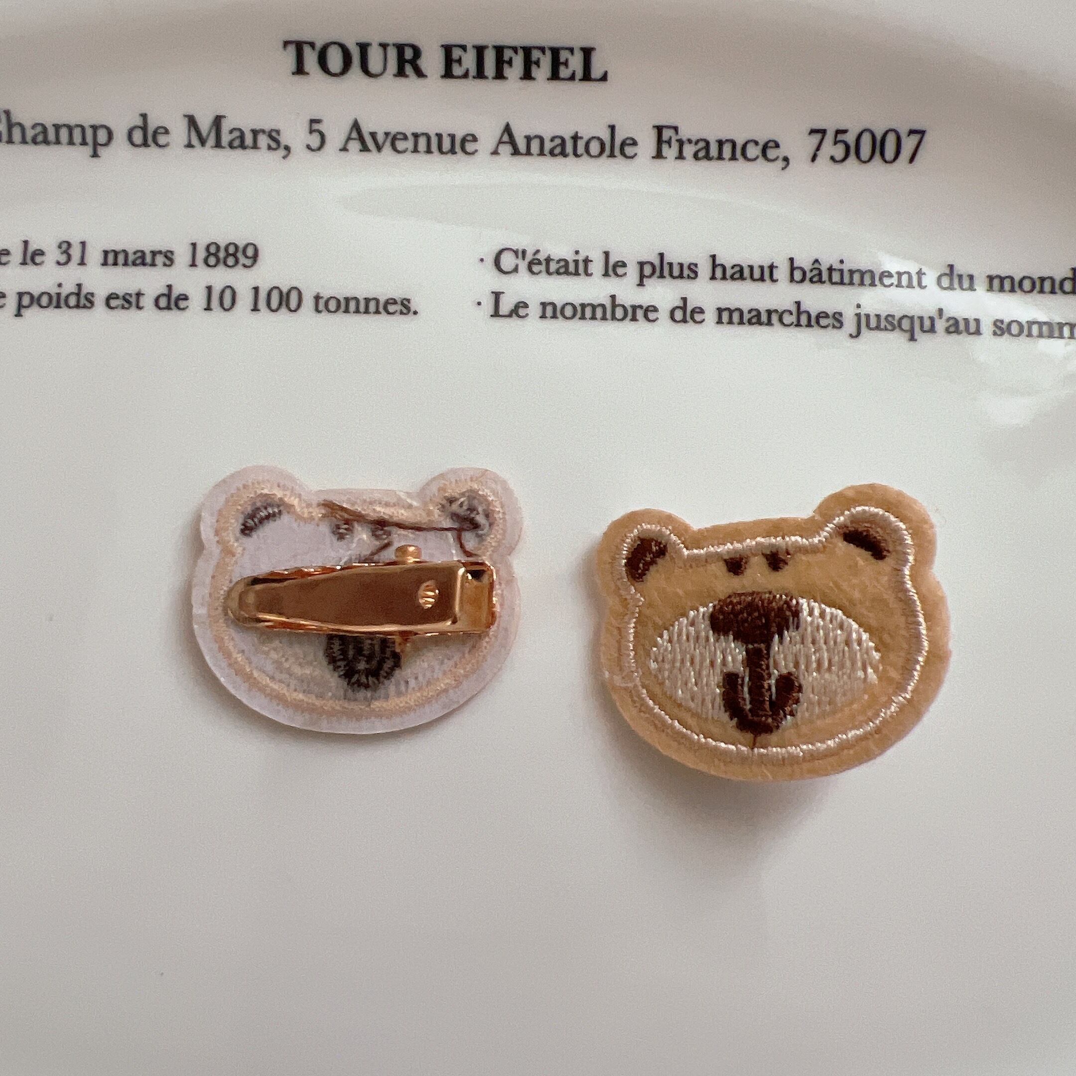 くまさん・お花 パッチン