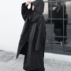 Hooded trench coat(ME502)