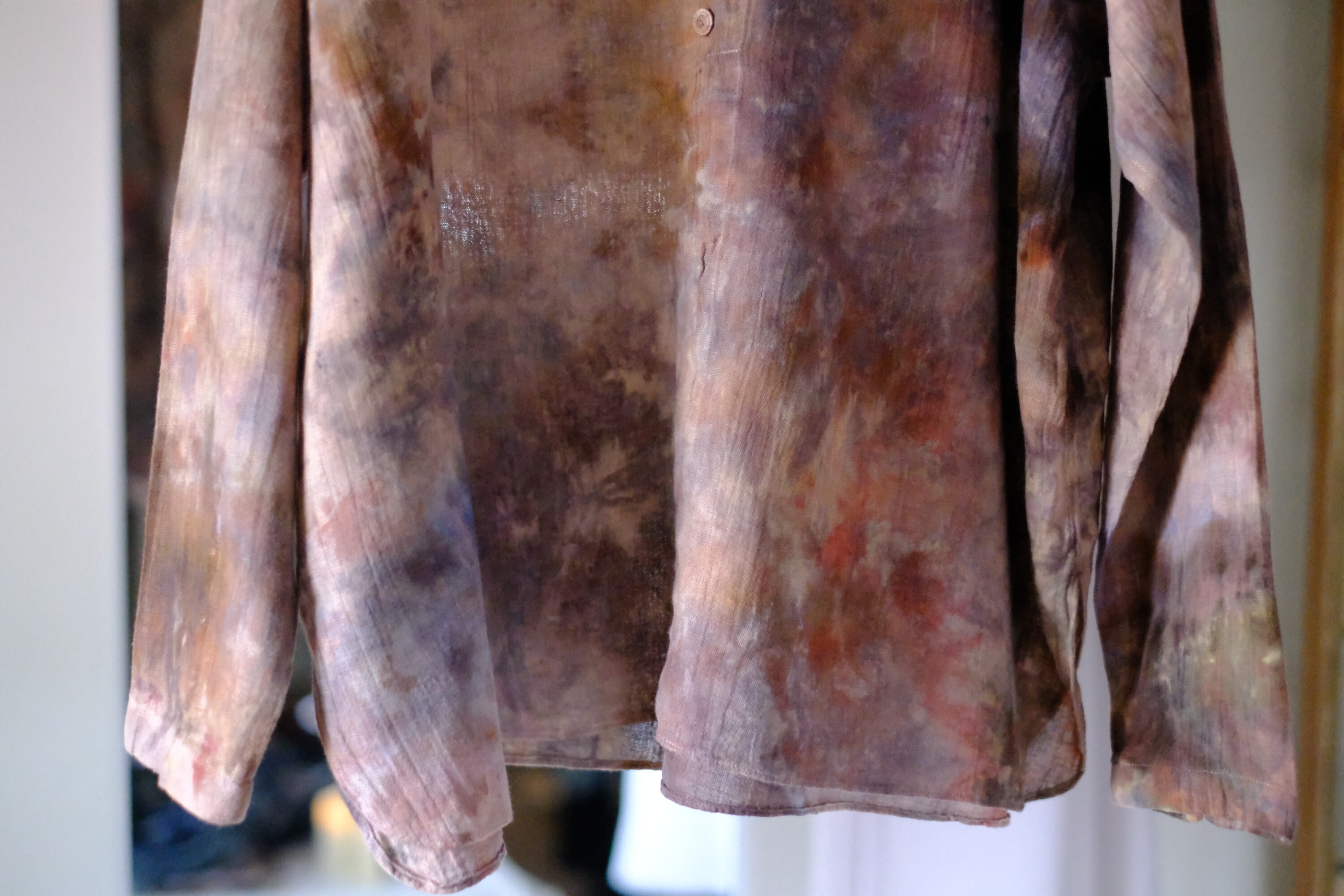 【remake】糸ボタンのシャツ u-0209