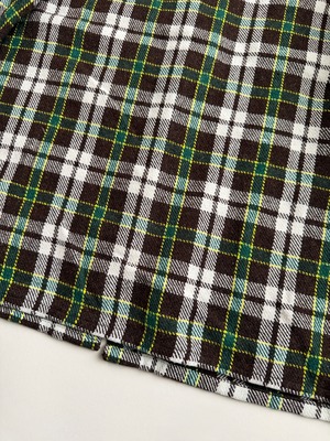 Pura lana checked shirt