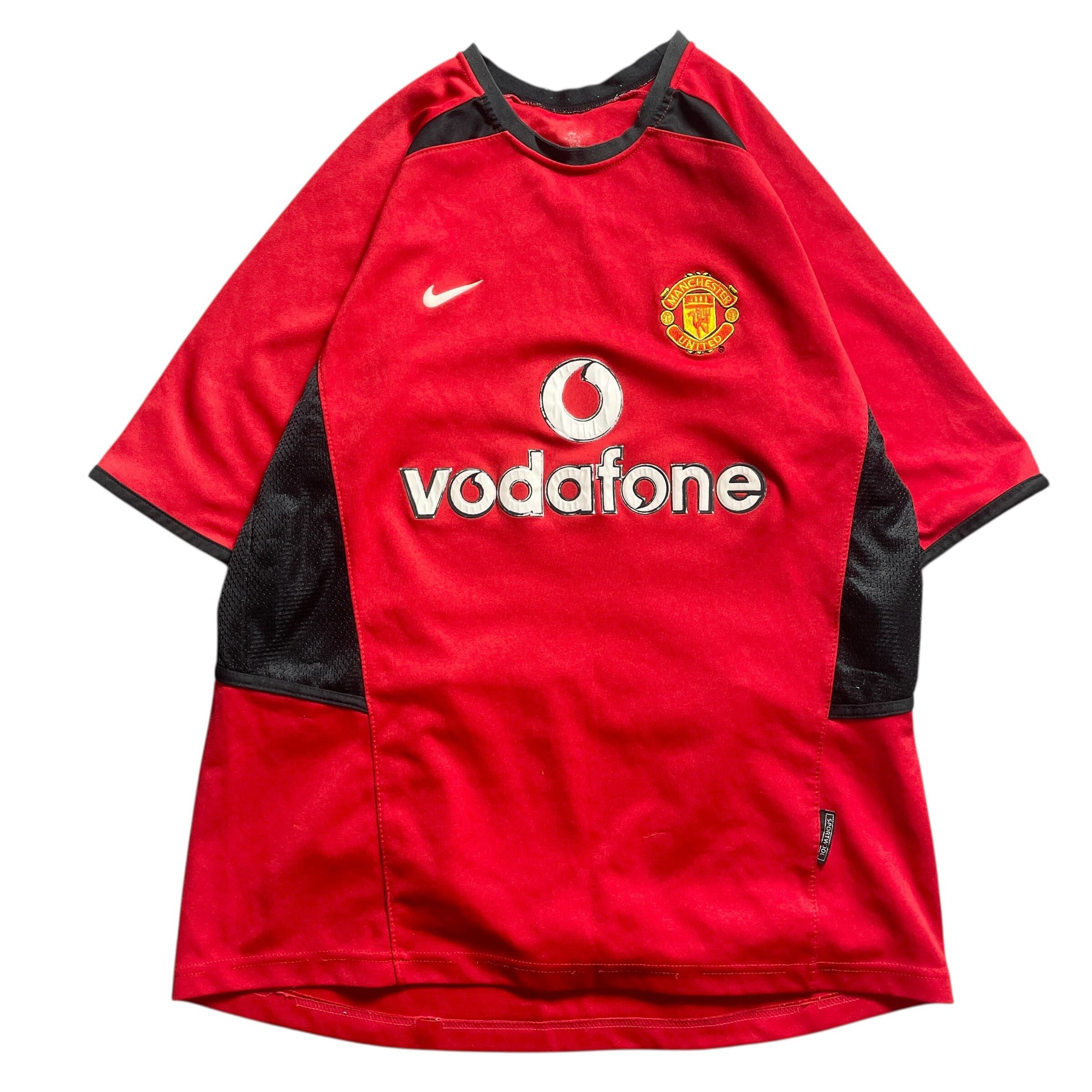 00s NIKE マンチェスターユナイテッド　サッカシャツ ユニフォーム