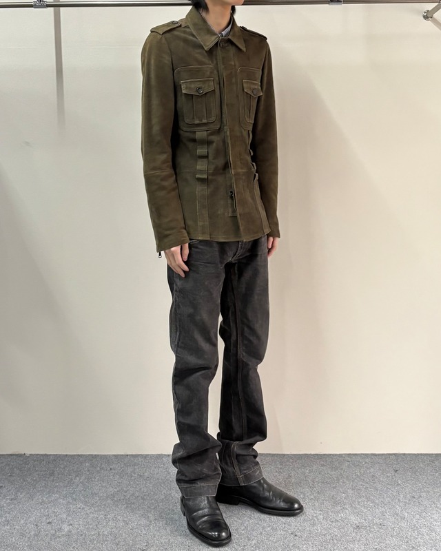 【DOLCE&GABBANA】slim straight denim pants