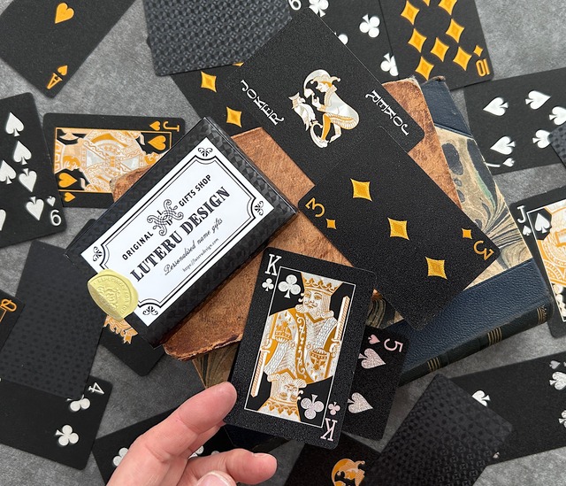 箔押しトランプカードLUXE