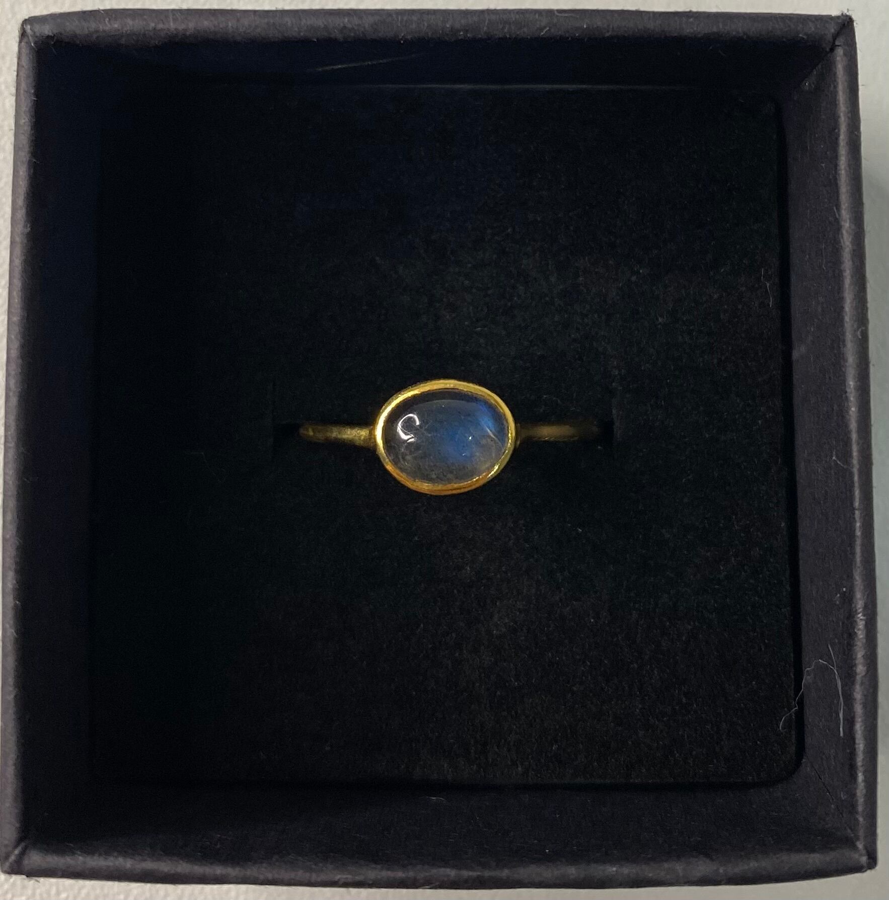 mirukuoriibu様 4/27ご購入分 ラブラドライト 6号【サイズ変更】