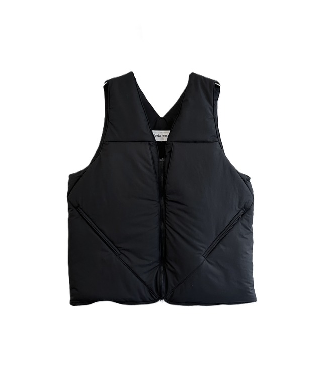 beta post / B02LEVBG-01 VESTBAG (BLACK)