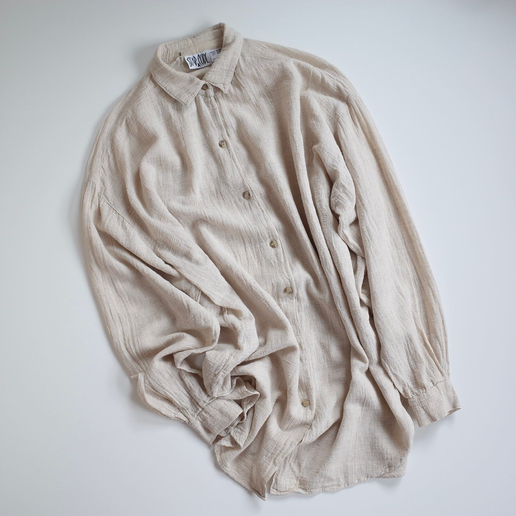 Cotton linen shirt