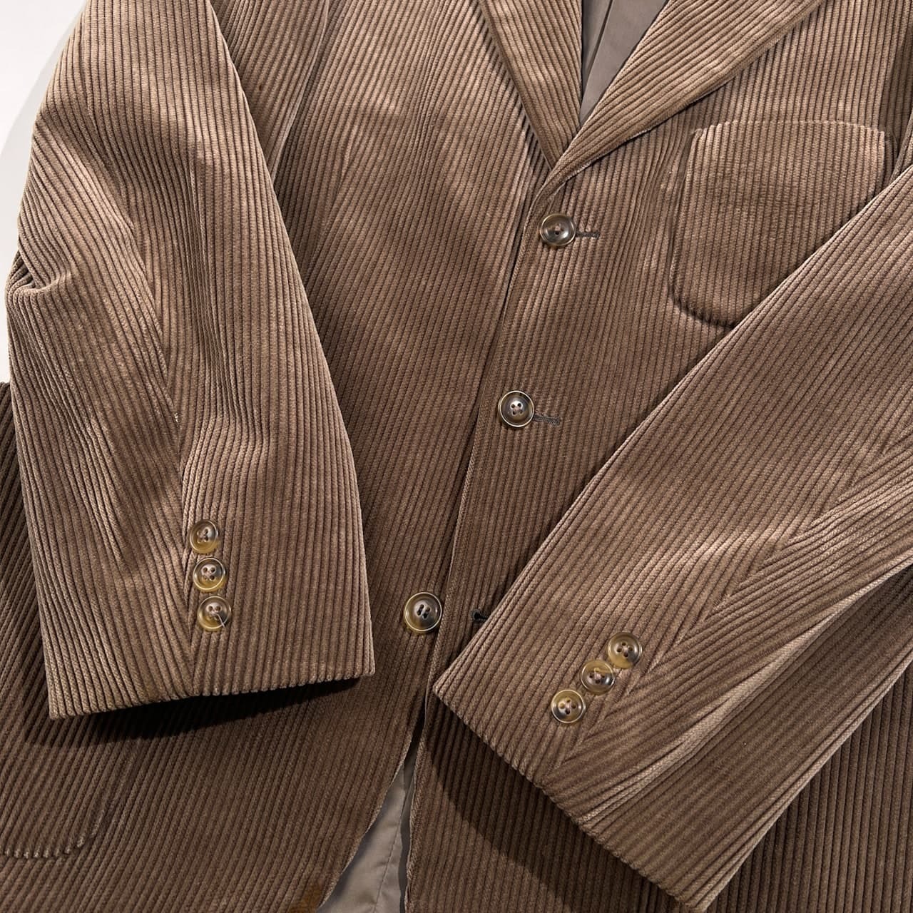 J.PRESS ジェイプレス コーデュロイ 3B テーラードジャケット サイズ M /ブラウン/オンワード樫山/日本製