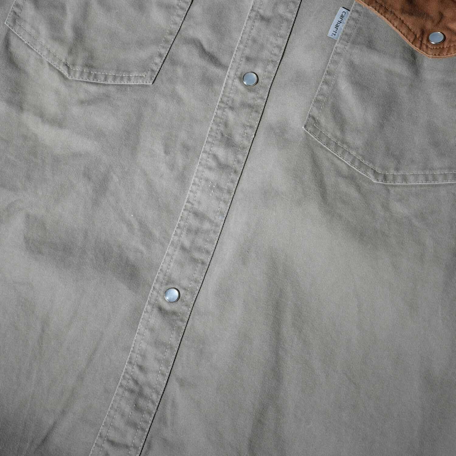 Carhartt】Two-Tone Western Work Shirt / カーハート ウエスタン