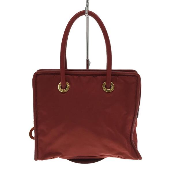 CELINE(セリーヌ)サークルロゴナイロントートバッグ/レッド | T CELINE(セリーヌ)サークルロゴナイロントートバッグ/レッド | T