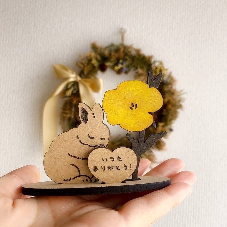 想いを伝える小さな贈りもの_うさぎ_チンチラ_デグー