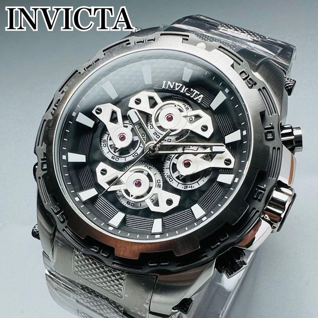 Specialty★カーボンダイアル★クロノグラフ★ Invicta
