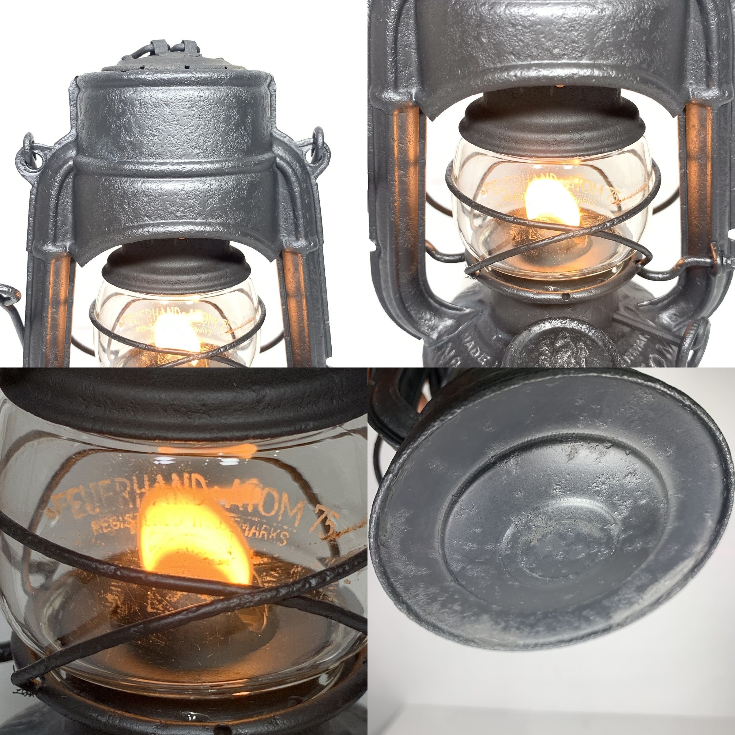 Feuerhand 75 atom StK ビンテージ ランタン 純正 JENAグローブ