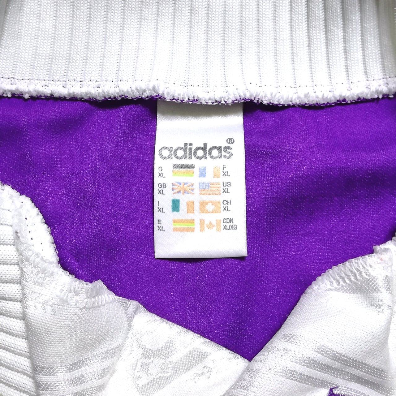 USED】アンデルレヒト 1996-97 adidas ホーム半袖 ユニフォーム #13