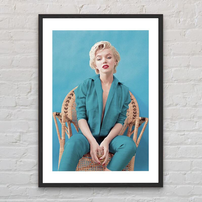 A4 額付き A4 額付き ポスター マリリンモンロー Marilyn Monroe