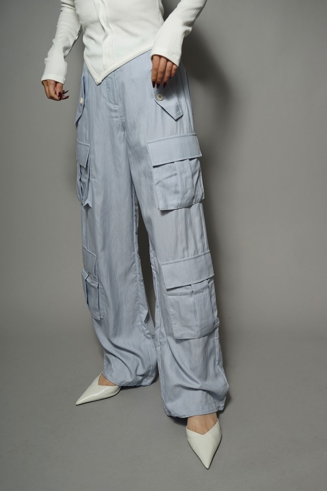 LUSTAR CARGO PANTS  (SAX) 2403-16-04