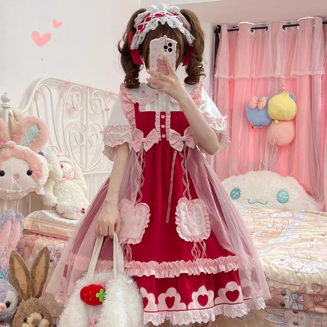 ロリータファッション通販 SEASONZ ゆめかわ ジャンパースカート