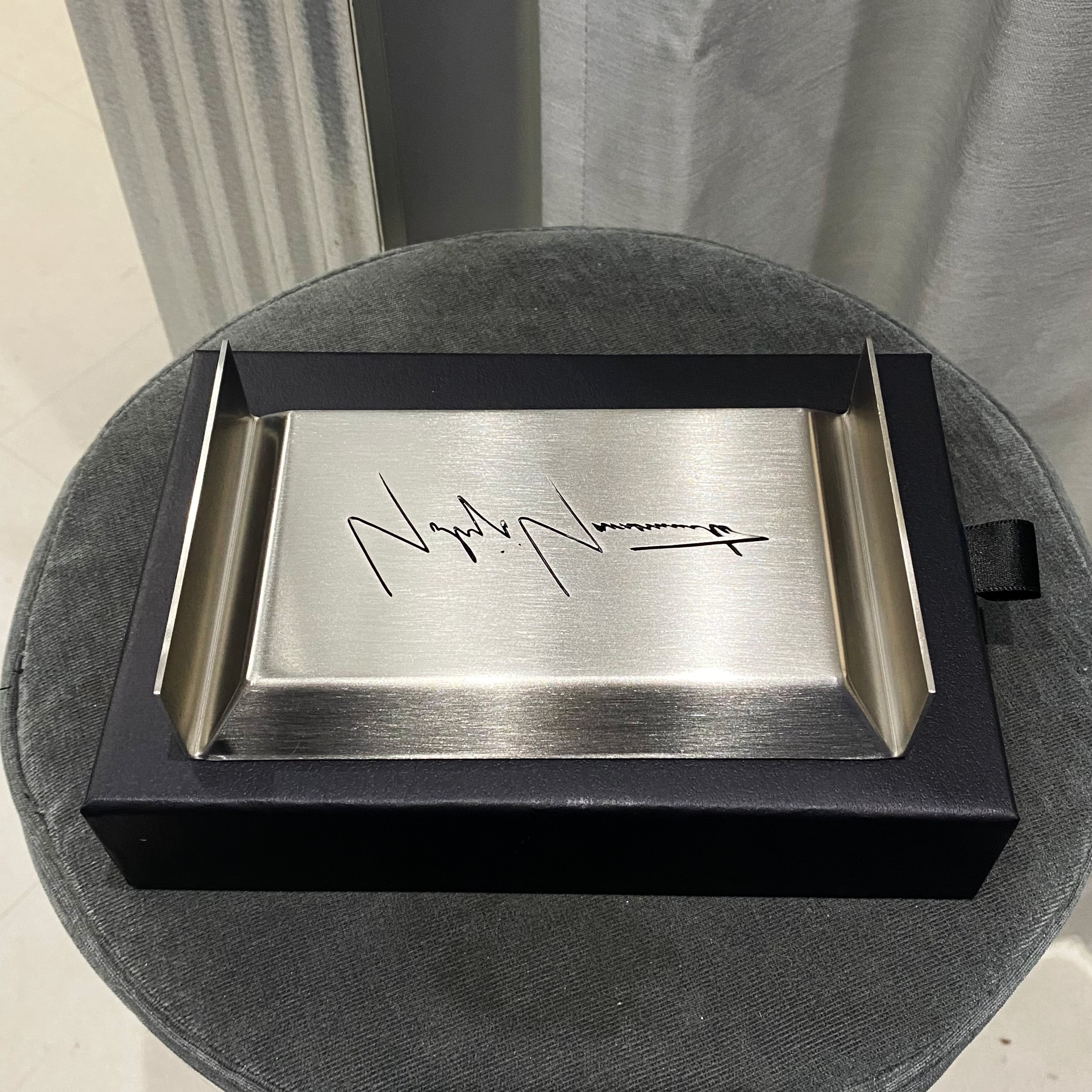 Yohji Yamamoto ヨウジヤマモト アクセサリー ステンレストレイ Yohji Yamamoto ヨウジヤマモト アクセサリー ステンレストレイ
