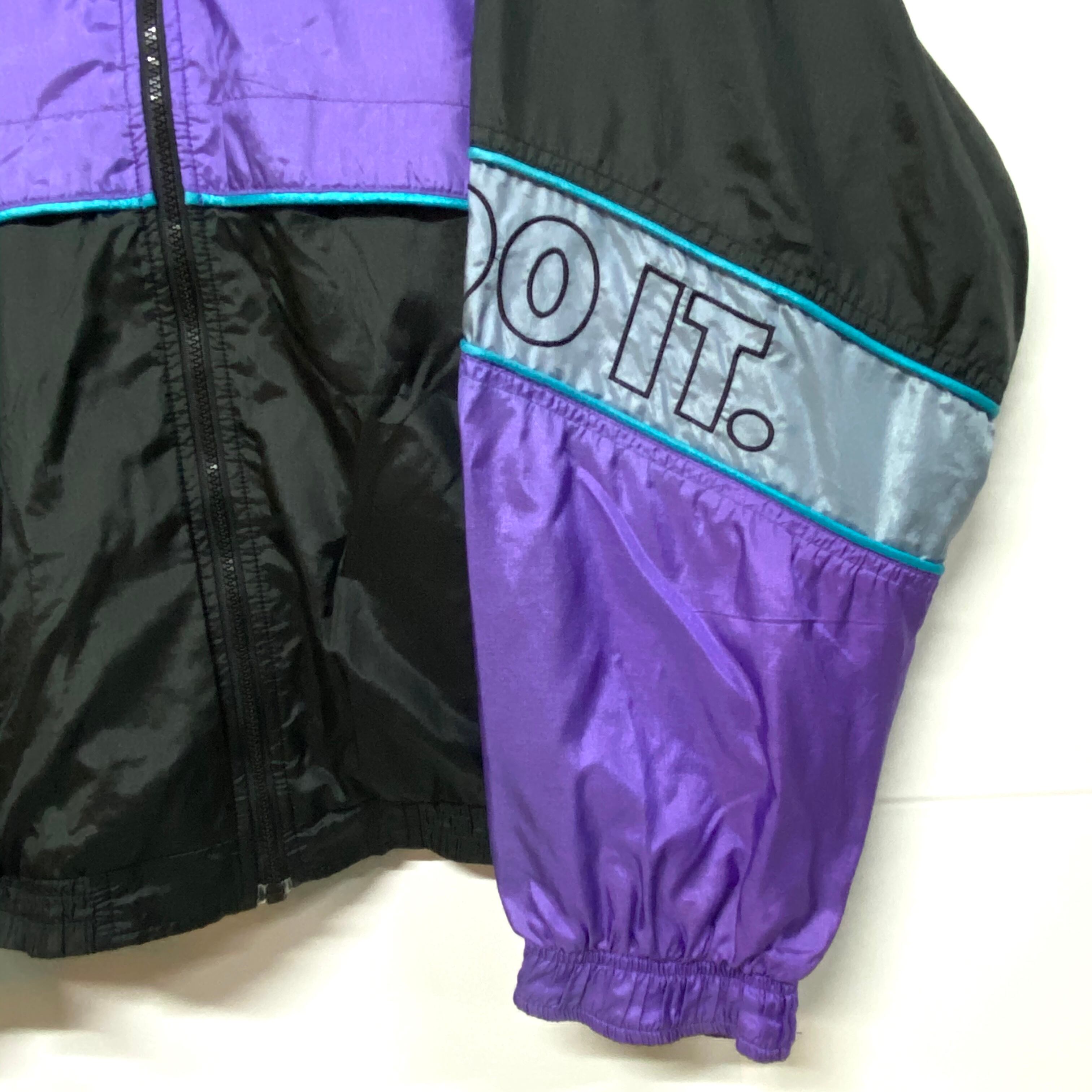 90年代 銀タグ NIKE ナイキ ナイロンジャケット メンズXL 古着