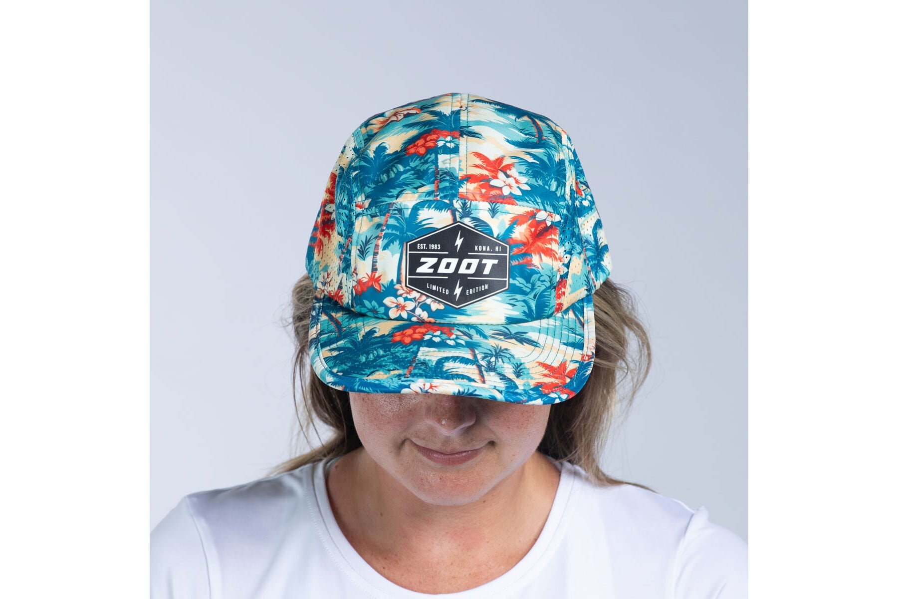 Unisex Cap Tech 5-Panel Hat オリジナルキャップ(Hula) | Zoot Sports