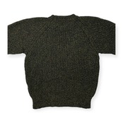 Paul Smith ポールスミス 畔編み ローゲージ ウールニットセーター サイズ L /グリーン×イエロー系/メンズ