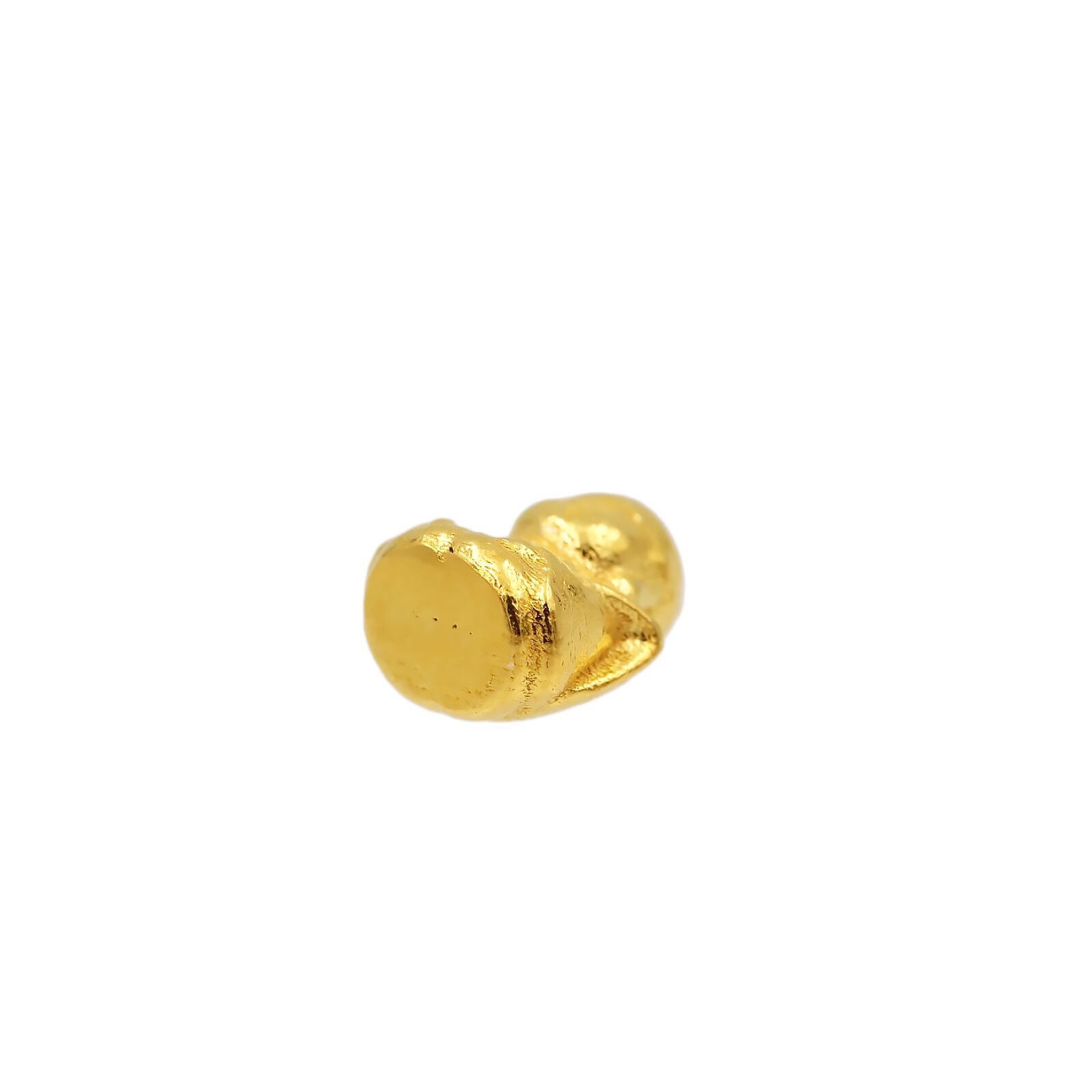 純金の福助(ふくすけ) 約1g 指先サイズの芸術品 JUNGOLD | JUNGOLD