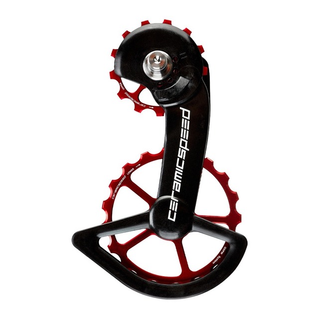 CERAMIC SPEED OSPW alloy Shimano 9250 & 8150 Red Coated