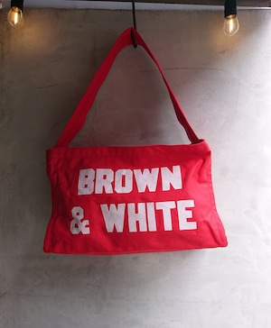 LABOR DAY "Early Newspaper Bag" Red Color(White Print)