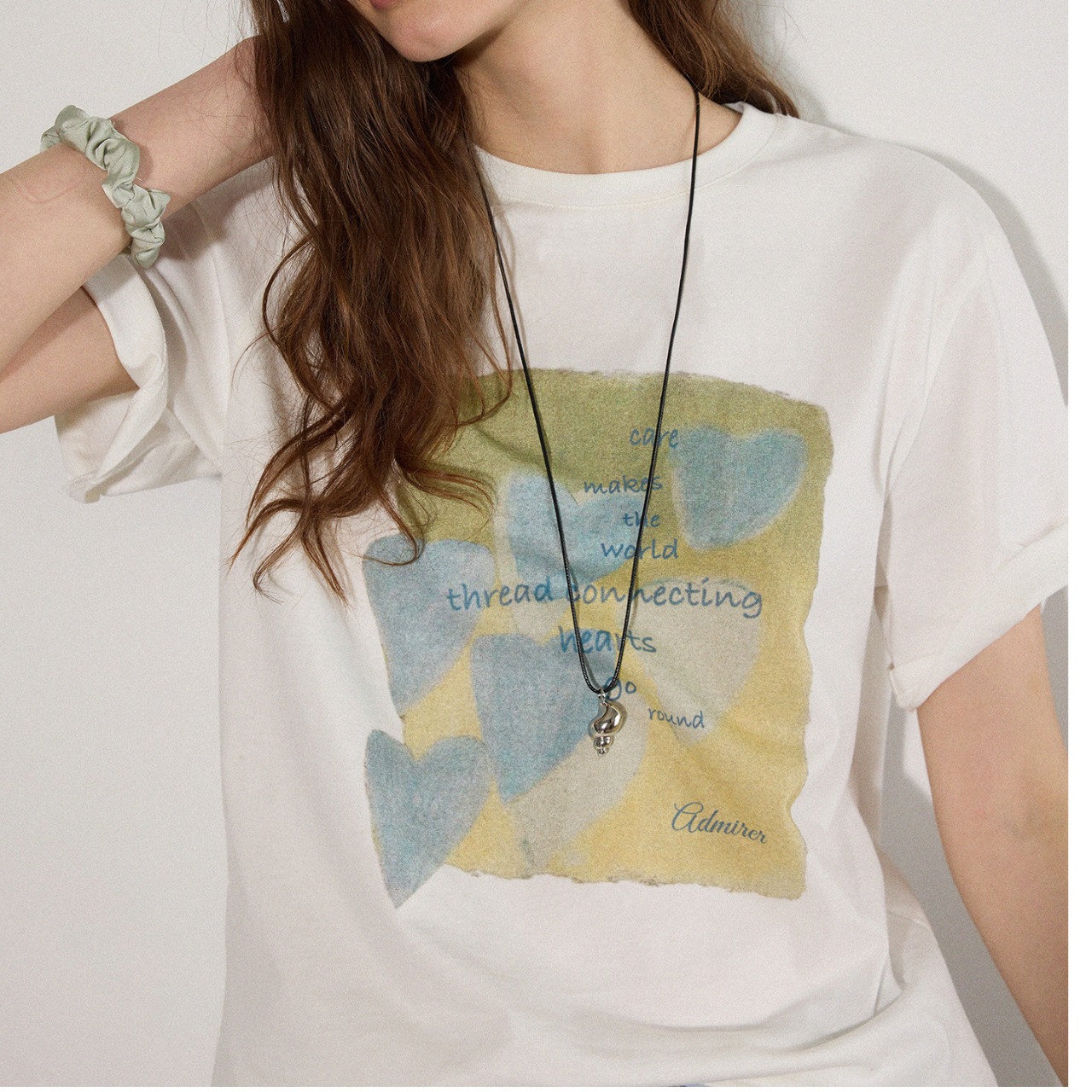 PASTEL HEART TEE　T5102