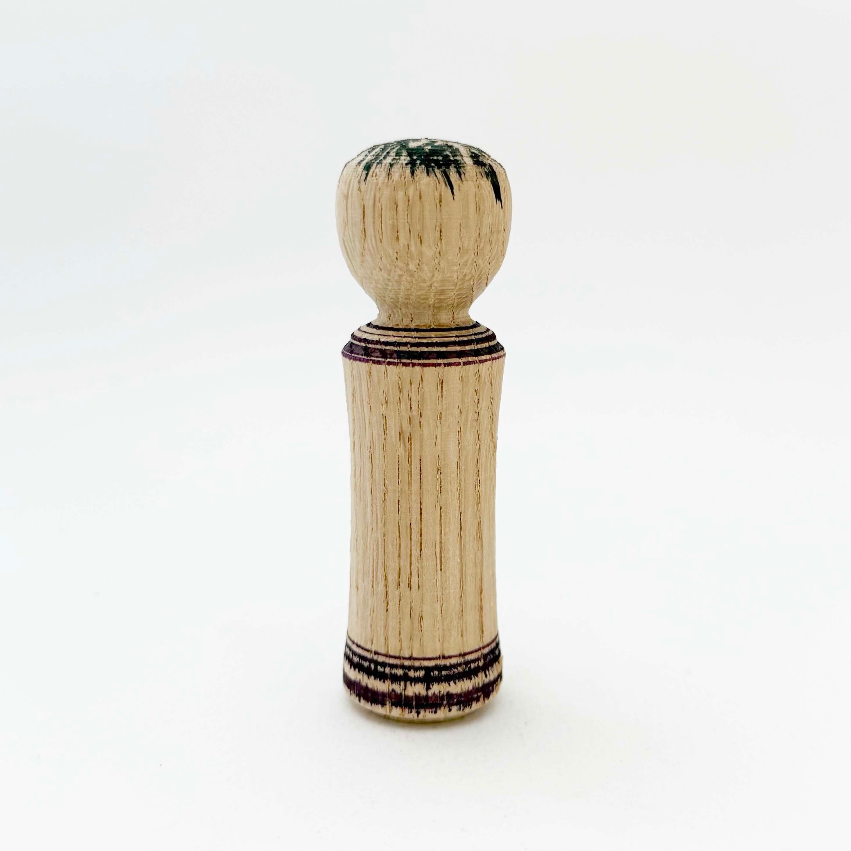 今晃工人こけし（9cmシュウメイギク）