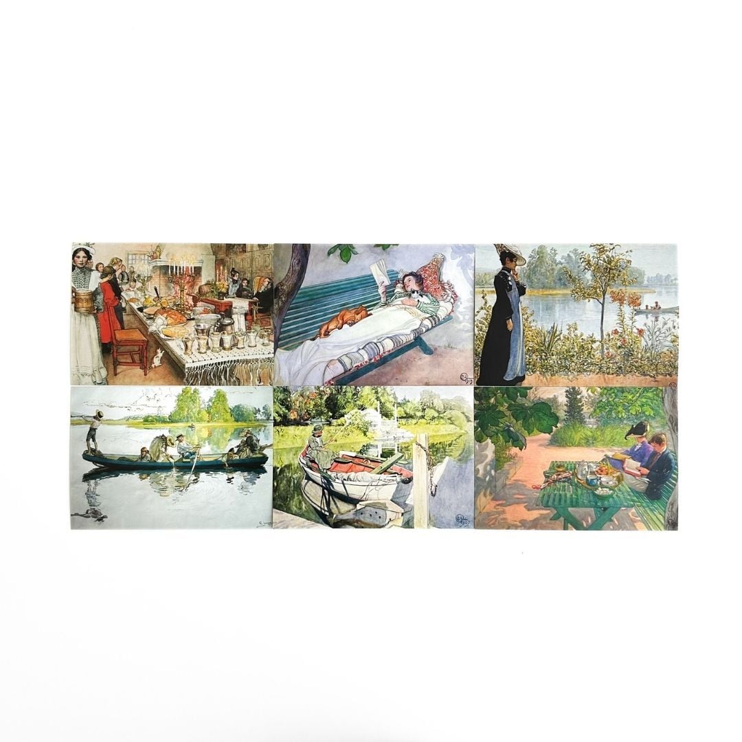 WEB限定】カール・ラーション ポストカード 30枚セット | hmm, by 東京