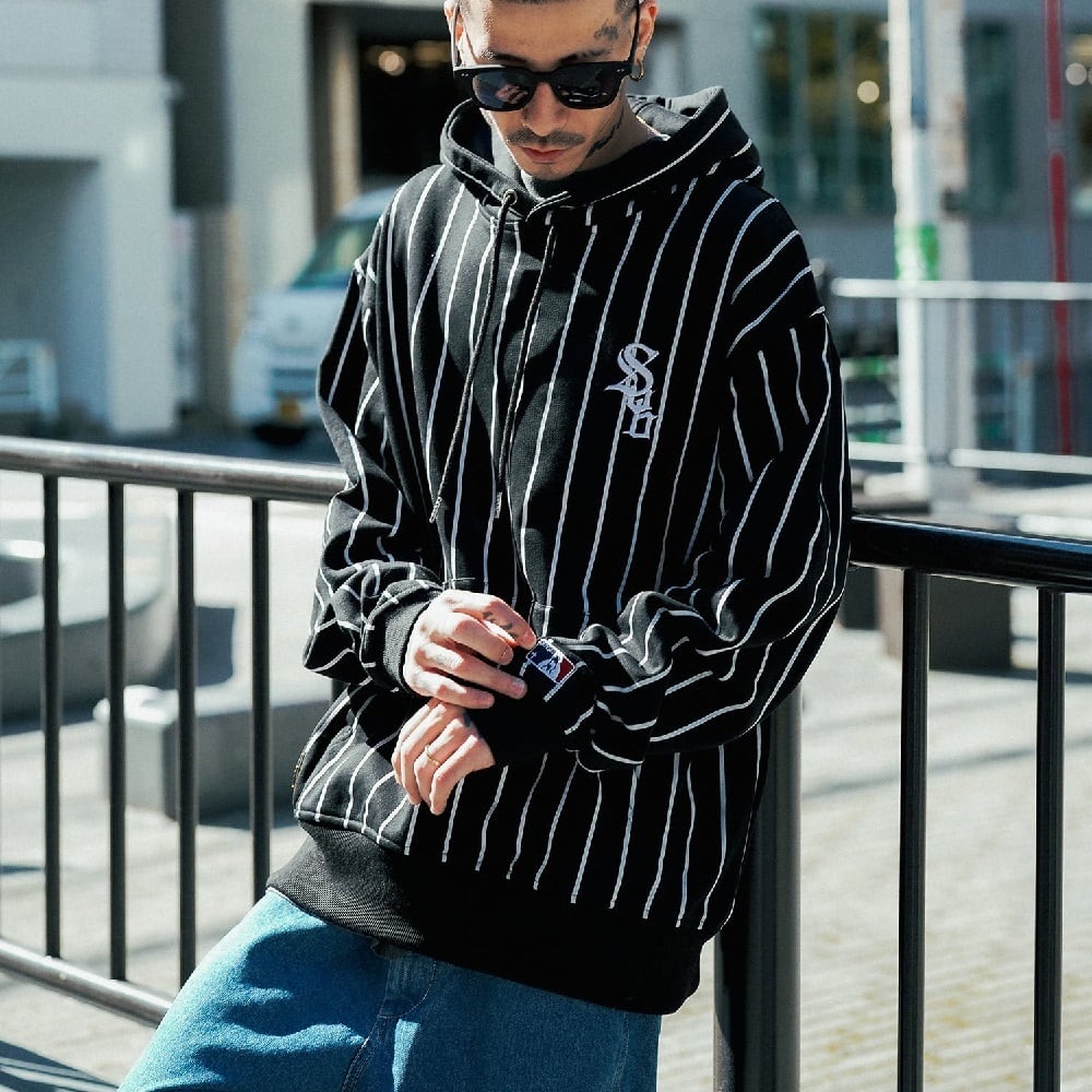 Subciety STRIPE PARKA / サブサエティ パーカー / 103-31853 | oleh ...