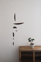 辻有希|hanging mobile / moon phases