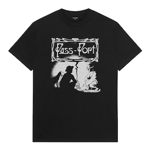 PASS PORT / PLUME TEE BLACK