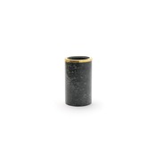 MARBLE PEN HOLDER WITH GOLD RIM