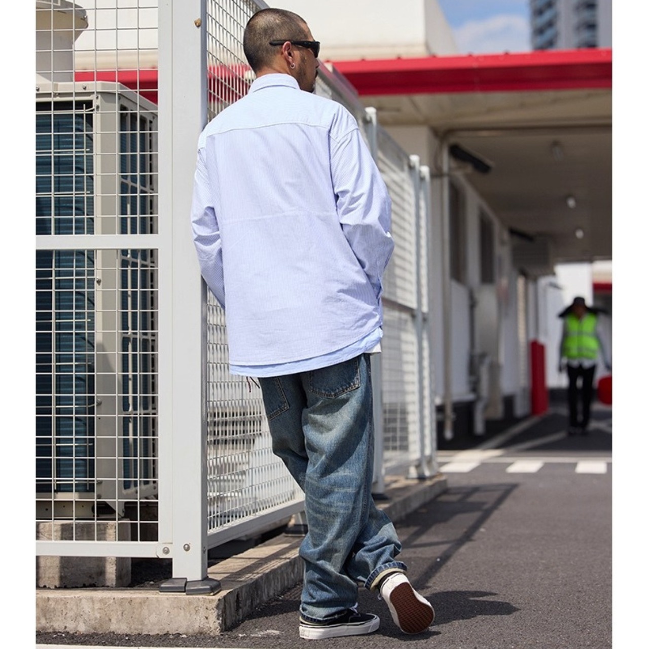 Striped button-up shirt 1094 - 12