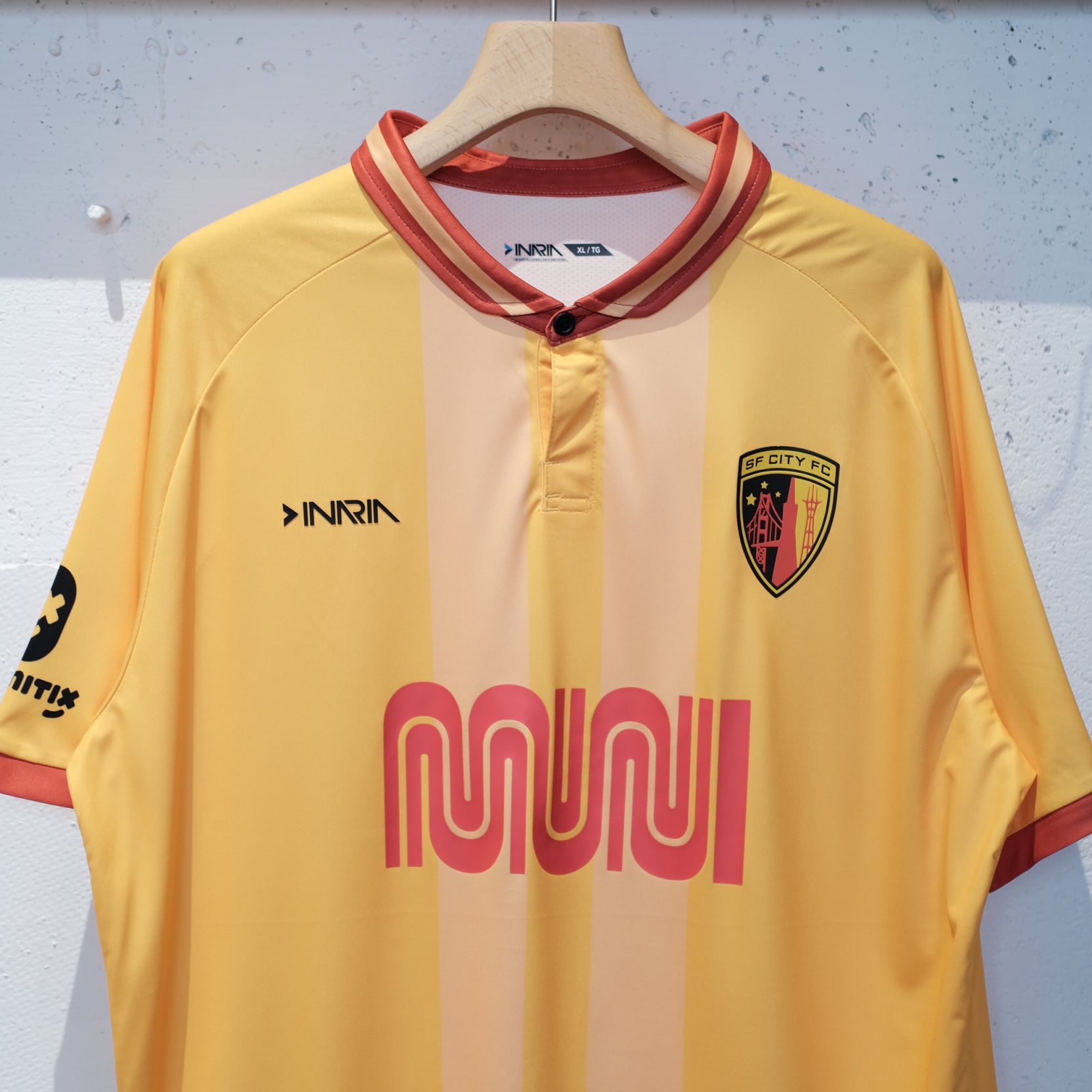 【新品未使用】INARIA サッカーシャツ USL 2 サンフランシスコシティ from San Francisco 