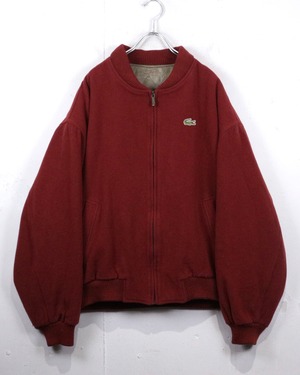 【Caka act2】90's “LACOSTE” French Vintage Loose Wool Jacket