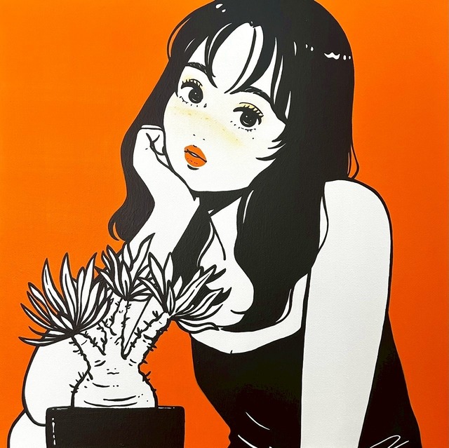 coexist04【原画作品/抽選販売】International shipping is available.