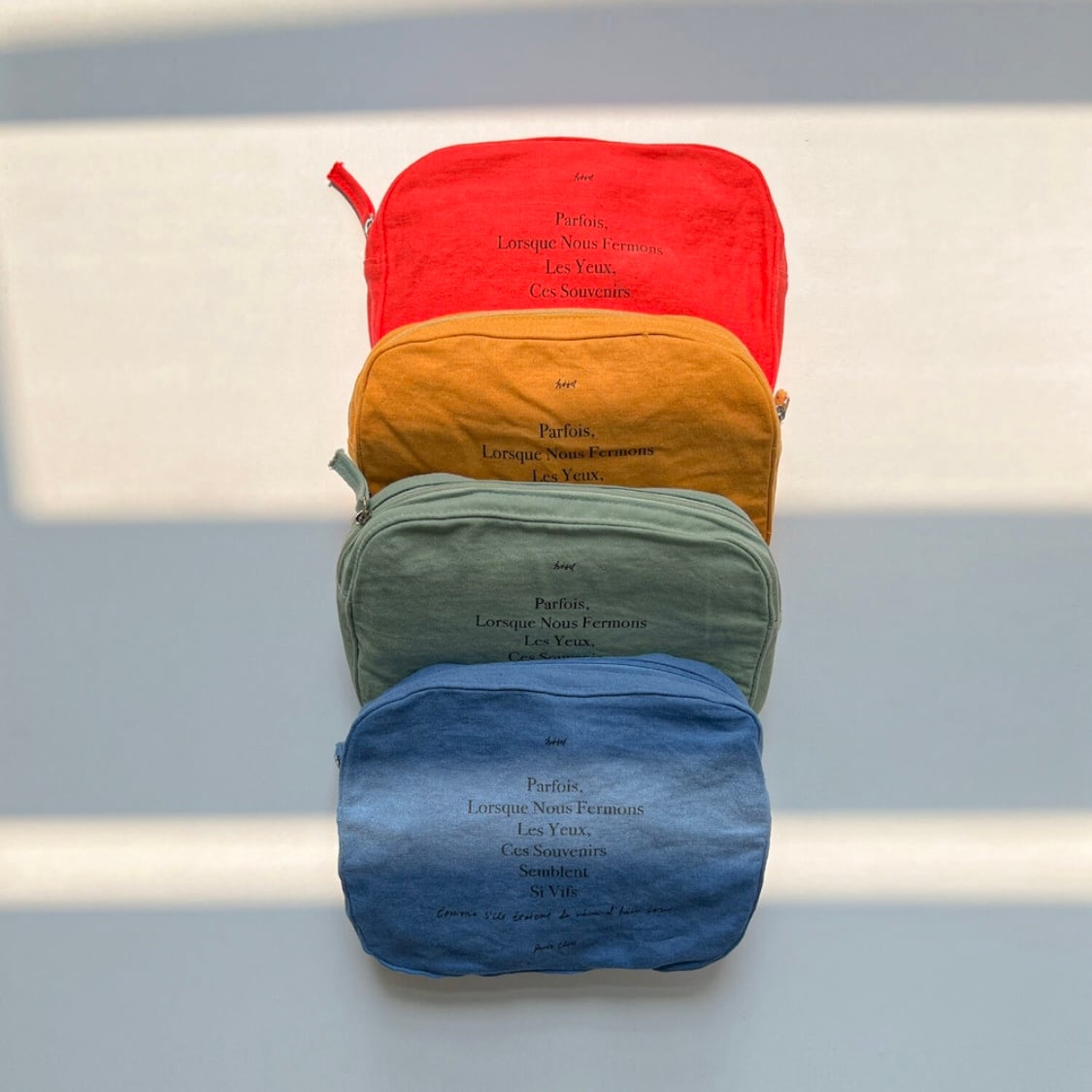 Voyage Pouch 4colors / ヴォヤージュ ポーチ フレンチ 韓国雑貨