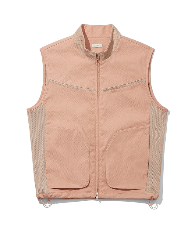 [XLIM] EP.5 01 VEST  COLOR : PEACH 正規品 韓国ブランド 韓国通販 韓国代行 韓国ファッション XLIM エクスリム 日本 店舗