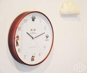 DISNEY wood parts clock  TOY STORY.　　ディズニー　掛け時計　トイストーリー　　１２時までのご注文で最短翌日お届け