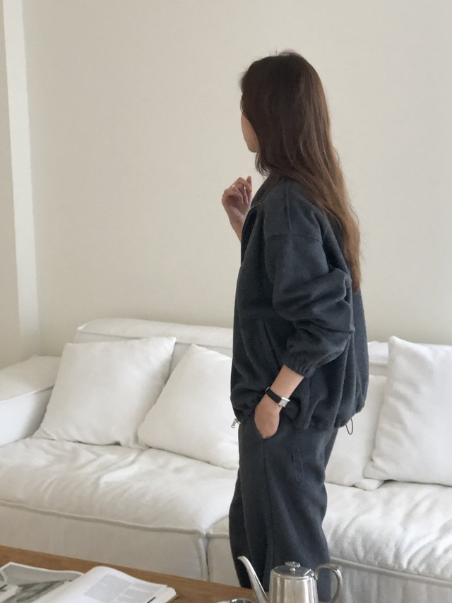 (verveine) luzern fleece zipup / 3color