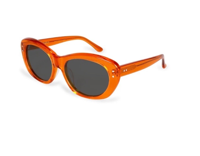 EVILACT eyewear GREYHOUND orange clear / smoke lens